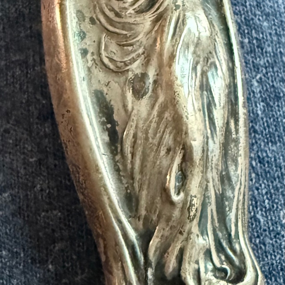 Silver shoe horn antique